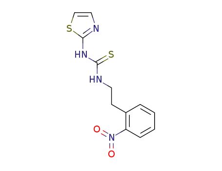 1-[2-(2-Nitro-phenyl)-ethyl]-3-thiazol-2-yl-thiourea