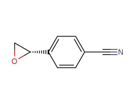 Molecular Structure of 179694-33-8 (4-(2S)-2-oxiranylbenzonitrile)