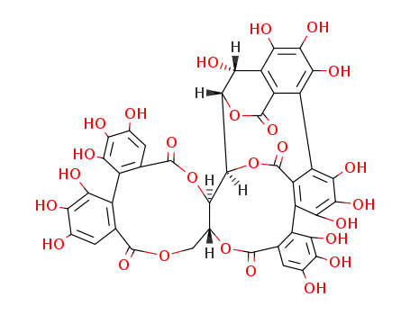 Molecular Structure of 36001-47-5 (Vescalagin)