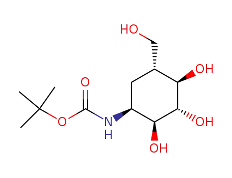 N-(tert-butyloxycarbonyl)-validamine