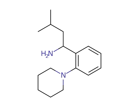 (S)-1-(2-piperidino-phenyl)-3-methyl-1-butylamine