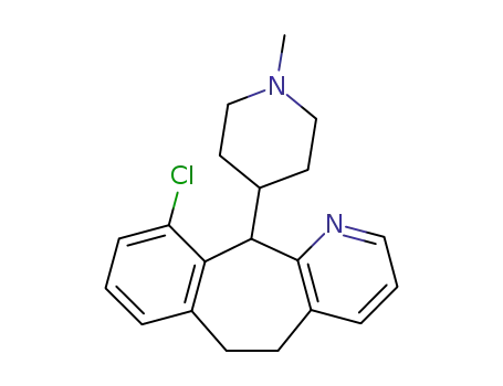 10-chloro-11-(1-methyl-piperidin-4-yl)-6,11-dihydro-5H-benzo[5,6]cyclohepta[1,2-b]pyridine