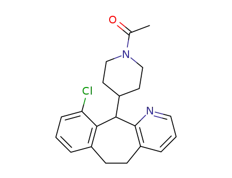 1-[4-(10-chloro-6,11-dihydro-5H-benzo[5,6]cyclohepta[1,2-b]pyridin-11-yl)-piperidin-1-yl]-ethanone