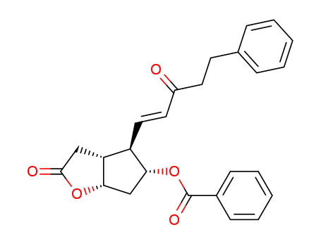(3aR,4R,5R,6aS)-5-(Benzoyloxy)hexahydro-4-[(1E)-3-oxo-5-phenyl-1-pentenyl]-2H-cyclopenta[b]furan-2-one
