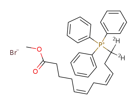 (1,1-[2H2]-10-methoxycarbonyl-deca-cis,cis-3,6-dienyl)-triphenylphosphonium bromide