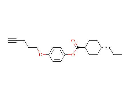 4-propyl-cyclohexanecarboxylic acid 4-pent-4-ynyloxy-phenyl ester