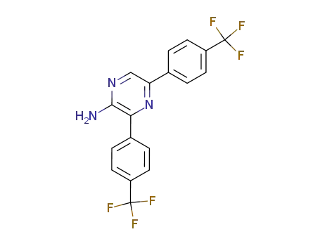 2-amino-3,5-bis(4-trifluoromethylphenyl)pyrazine