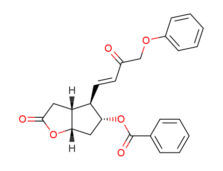 SAGECHEM/(3aR,4R,5R,6aS)-2-oxo-4-((E)-3-oxo-4-phenoxybut-1-en-1-yl)hexahydro-2H-cyclopenta[b]furan-5-yl benzoate