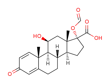 17α-formyloxy-11β-hydroxyandrosta-1,4-dien-3-one-17β-carboxylic acid