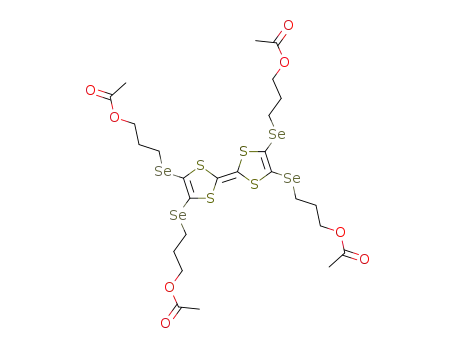 bis[4,5-bis(3-acetoxypropylseleno)-1,3-dithiole-2-ylidene]
