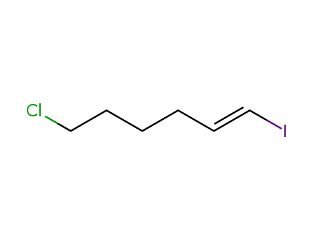 Molecular Structure of 807329-90-4 (1-Hexene, 6-chloro-1-iodo-, (1E)-)