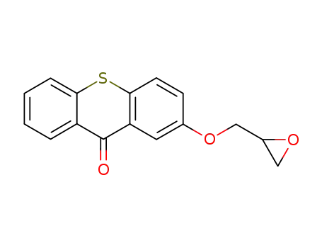 Molecular Structure of 215173-01-6 (9H-Thioxanthen-9-one, 2-(oxiranylmethoxy)-)