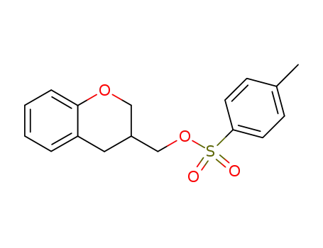 Molecular Structure of 113771-46-3 (2H-1-Benzopyran-3-methanol, 3,4-dihydro-, 4-methylbenzenesulfonate)