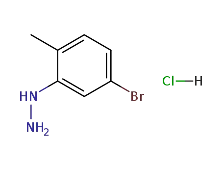 5-bromo-2-methyl-phenylhydrazine hydrochloride
