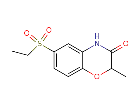 3,4-dihydro-6-ethylsulfonyl-2-methyl-3-oxo-2H-1,4-benzoxazine