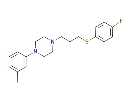 1-[3-(4-fluoro-phenylsulfanyl)-propyl]-4-m-tolyl-piperazine