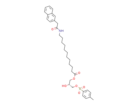 1-(12'-N-[2''-naphthylacetyl]aminolauroyl)-3-(p-toluenesulfonyl)-sn-glycerol