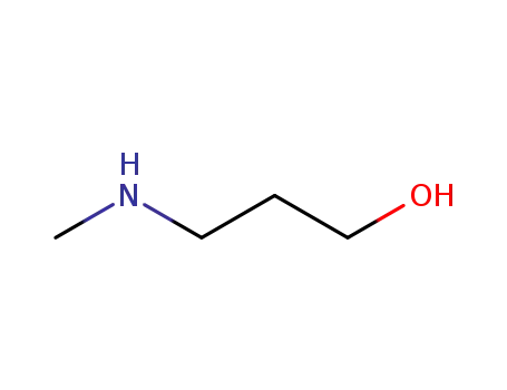 Molecular Structure of 42055-15-2 (3-(METHYLAMINO)-1-PROPANOL)