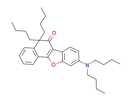5,5-dibutyl-9-dibutylamino-5H-benzo[b]naphtho[2,1-d]furan-6-one