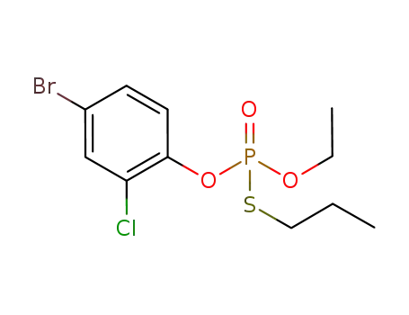 O-(4-bromo-2-chlorophenyl) O-ethyl S-propyl phosphorothioate