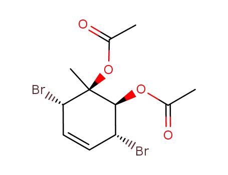 (1R,2R,5S,6S)-6-(acetyloxy)-2,5-dibromo-6-methyl-3-cyclohexenyl acetate