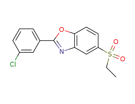 2-(3-chlorophenyl)-5-(ethylsulfonyl)benzo[d]oxazole
