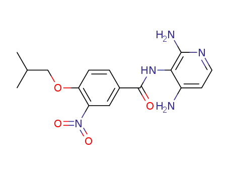 4,6-Diamino-5-(4-isobutoxy-3-nitrobenzoyl)aminopyridine