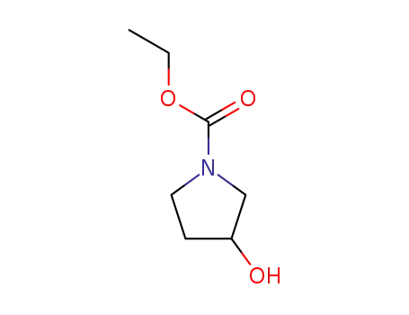 1-피롤리딘카르복실산,3-히드록시-,에틸에스테르(6CI,9CI)