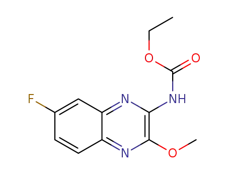 ethyl-N-(6-fluoro-2-methoxyquinoxaline-3-yl)carbonate