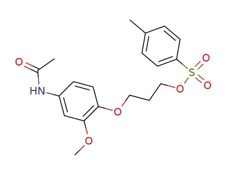 1-(4-acetamido-2-methoxyphenoxy)-3-(p-toluenesulfonyloxy)-n-propane