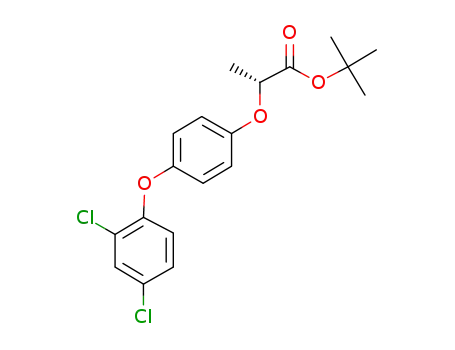 tert-butyl (2R)-(+)-2-[4'-(2",4"-dichlorophenoxy)phenoxy]propionate