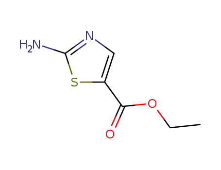 Molecular Structure of 32955-21-8 (Ethyl 2-aminothiazole-5-carboxylate)
