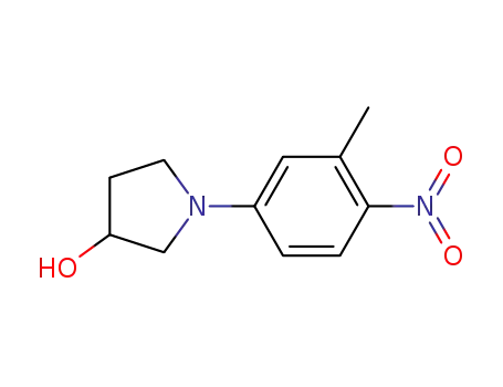 1-(3-methyl-4-nitrophenyl)-pyrrolidin-3-ol