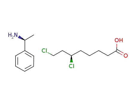 (R)-(+)-6,8-dichlorooctanoic acid S(-)α-methylbenzylamine salt