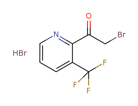 Ethanone, 2-bromo-1-[3-(trifluoromethyl)-2-pyridinyl]-, hydrobromide