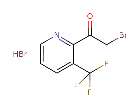Ethanone, 2-bromo-1-[3-(trifluoromethyl)-2-pyridinyl]-, hydrobromide