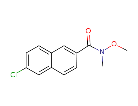 6-chloronaphthalene-2-carboxylic acid methoxymethylamide