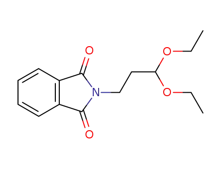 Molecular Structure of 2453-90-9 (1H-Isoindole-1,3(2H)-dione, 2-(3,3-diethoxypropyl)-)