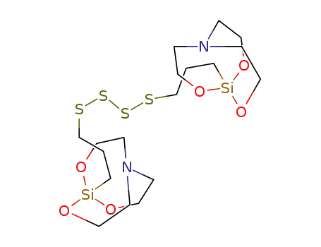 1,1'-(tetrathiodi-3,1-propanediyl)bis-2,8,9-trioxa-5-aza-1-silabicyclo[3.3.3]undecane
