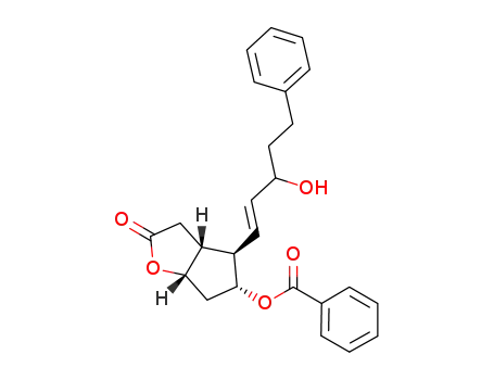 benzoic acid (3aR,4R,5R,6aS)-4-((E)-3-hydroxy-5-phenyl-pent-1-enyl)-2-oxo-hexahydro-cyclopenta[b]furan-5-yl ester