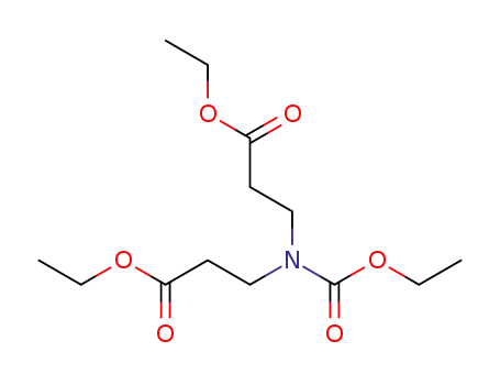 Molecular Structure of 83783-66-8 (ethyl N-(ethoxycarbonyl)-N-(3-ethoxy-3-oxopropyl)-beta-alaninate)