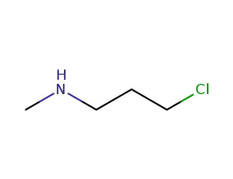 Molecular Structure of 65232-62-4 (1-Propanamine, 3-chloro-N-methyl-)