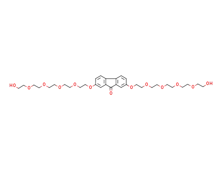 2,7-bis(15-hydroxy-1,4,7,10,13-pentaoxapentadecyl)-9H-fluoren-9-one