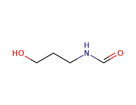 Molecular Structure of 49807-74-1 (Formamide, N-(3-hydroxypropyl)-)