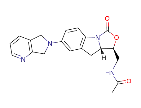 N-(((1S,9aS)-3-oxo-7-(5H-pyrrolo[3,4-b]pyridin-6(7H)-yl)-1,3,9,9a-tetrahydrooxazolo[3,4-a]indol-1-yl)methyl)acetamide