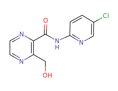 3-hydroxymethyl-pyrazine-2-carboxylic acid N-(5-chloro-pyridin-2-yl)-amide