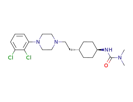 Molecular Structure of 839712-12-8 (Cariprazine)