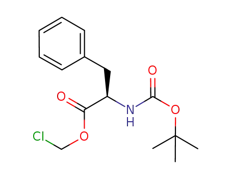 D-tert-butyl 1-(chloromethoxycarbonyl)-2-phenylethylcarbamate