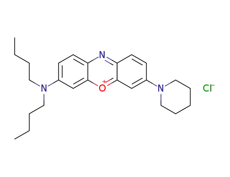3-(di-n-butylamino)-7-(piperidin-1-yl)phenoxazin-5-ium chloride