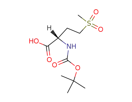 (S)-2-[(tert-Butoxycarbonyl)amino]-4-methylsulfonylbutanoic acid